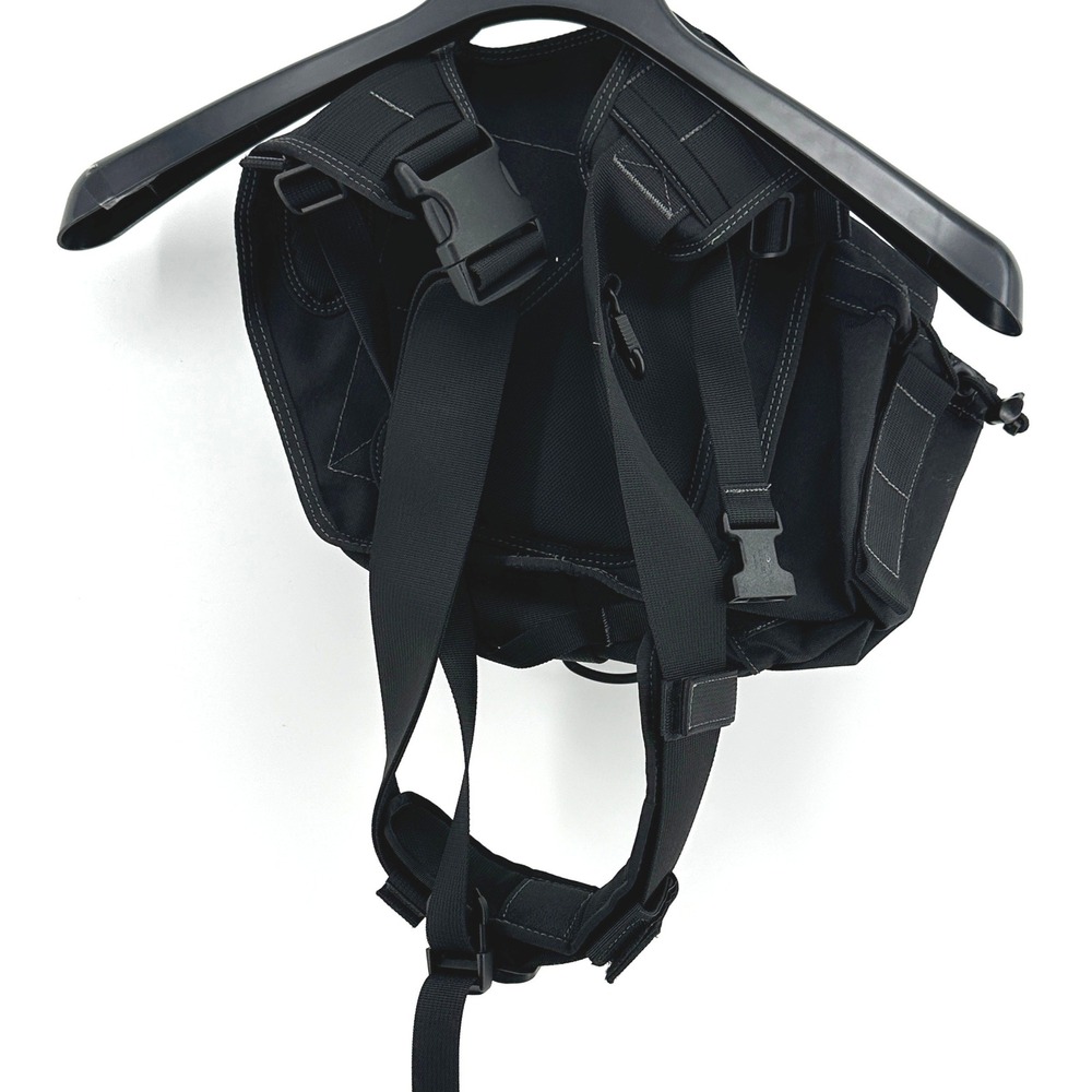 Maxpedition Jumbo Versipack Unisex OS Black Solid Tactical Shoulder Bag Legacy